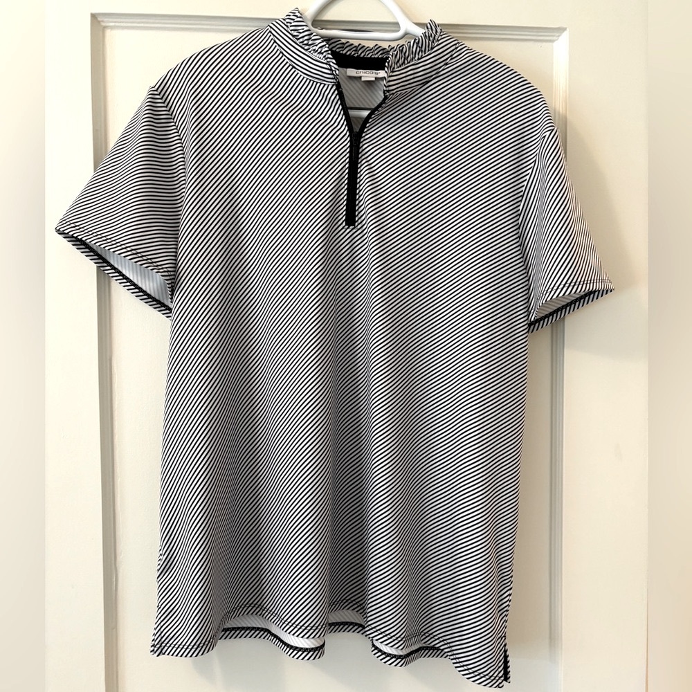 Chico's Short-Sleeve T-Shirt, size XL